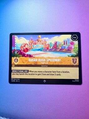 sugar rush speedway [wreck-it ralph] - 35/204 — lorcana: azurite sea